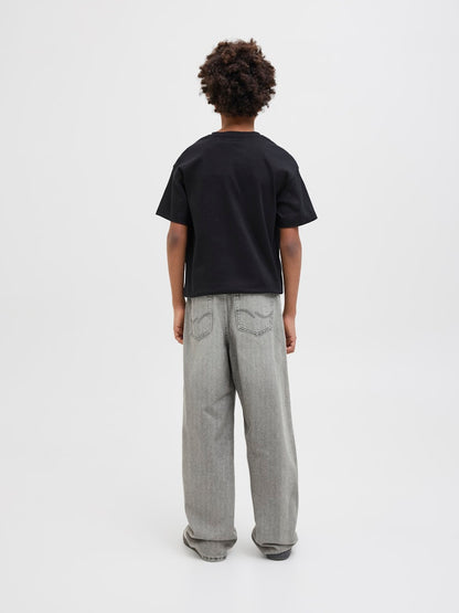 Jean garçon Jack & Jones Junior - Jjialex Gris denim