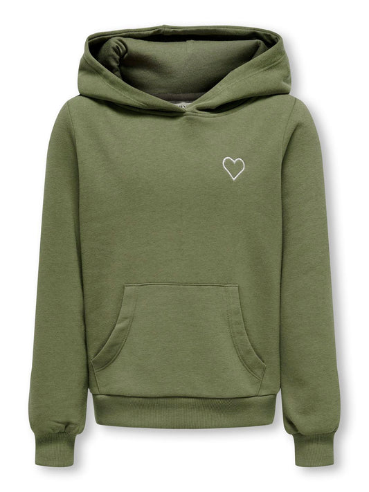 Cardigans en molleton Kids only girl Kognoomi life ls glitt heart hoos cs swt