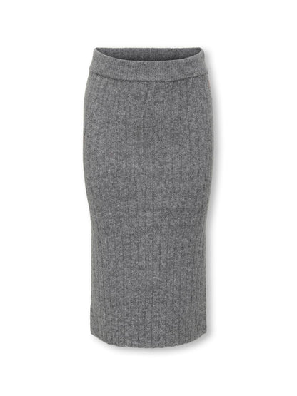 Jupe longue Kids only girl Kogjeanett life rib long skirt cp knt