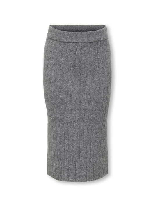 Jupe longue Kids only girl Kogjeanett life rib long skirt cp knt