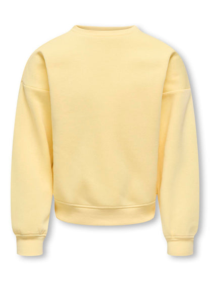 Sweat-shirt imprimé dos et manches fille Kids Only Girl