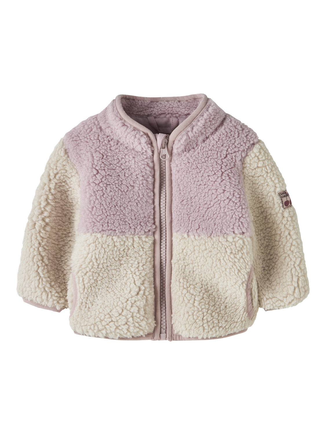 Vestes-Name it baby-NBFMACEY TEDDY JACKET BLOCK