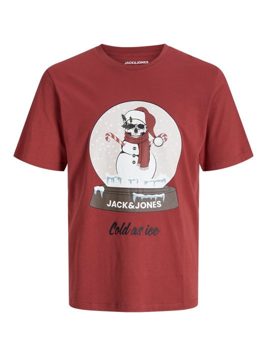 T-shirts Jack&jones junior Jjnoel xmas tee ss crew neck jnr