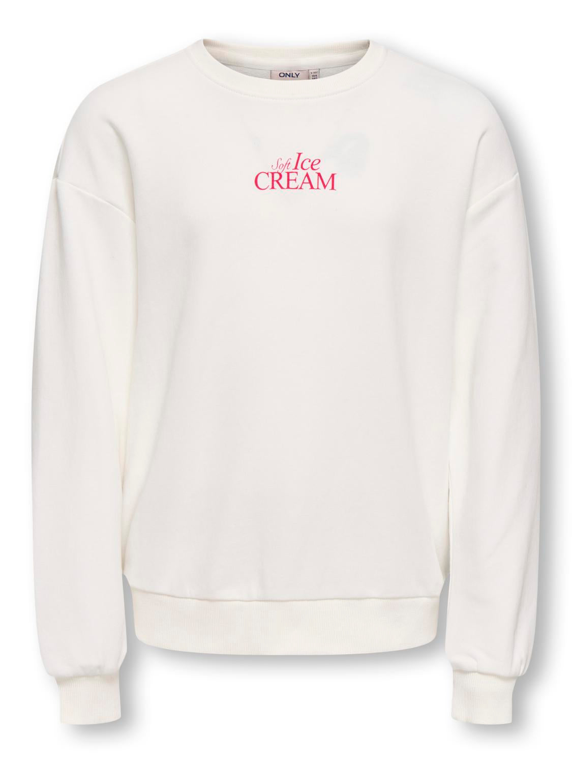Sweat-shirt Kids only girl Kogphilea life l/s loose ub vd swt noos