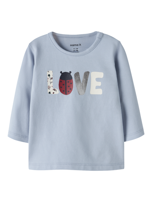 T-shirts-Name it baby-NBFKARRIE LS TOP BOX