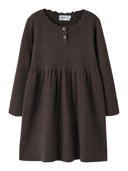 Robe midi en maille fille enfant Name It Mini - Nalie