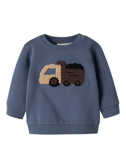 Sweat-shirt-Name it baby-NBMKLIPS LS SWEAT BOX UNB