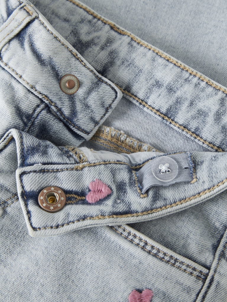 Jeans Name it mini Nmfrose wide emb jeans 2633-fr noos