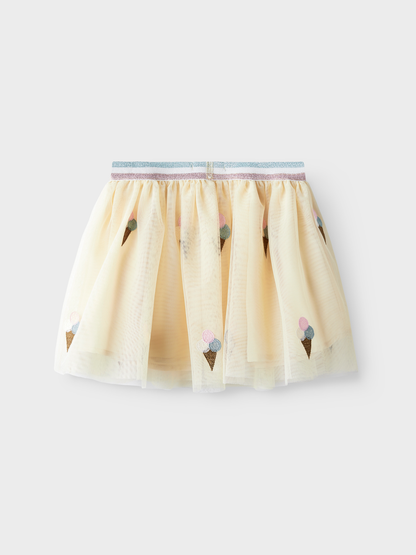 Jupe courte Name it mini Nmfjisene tulle skirt