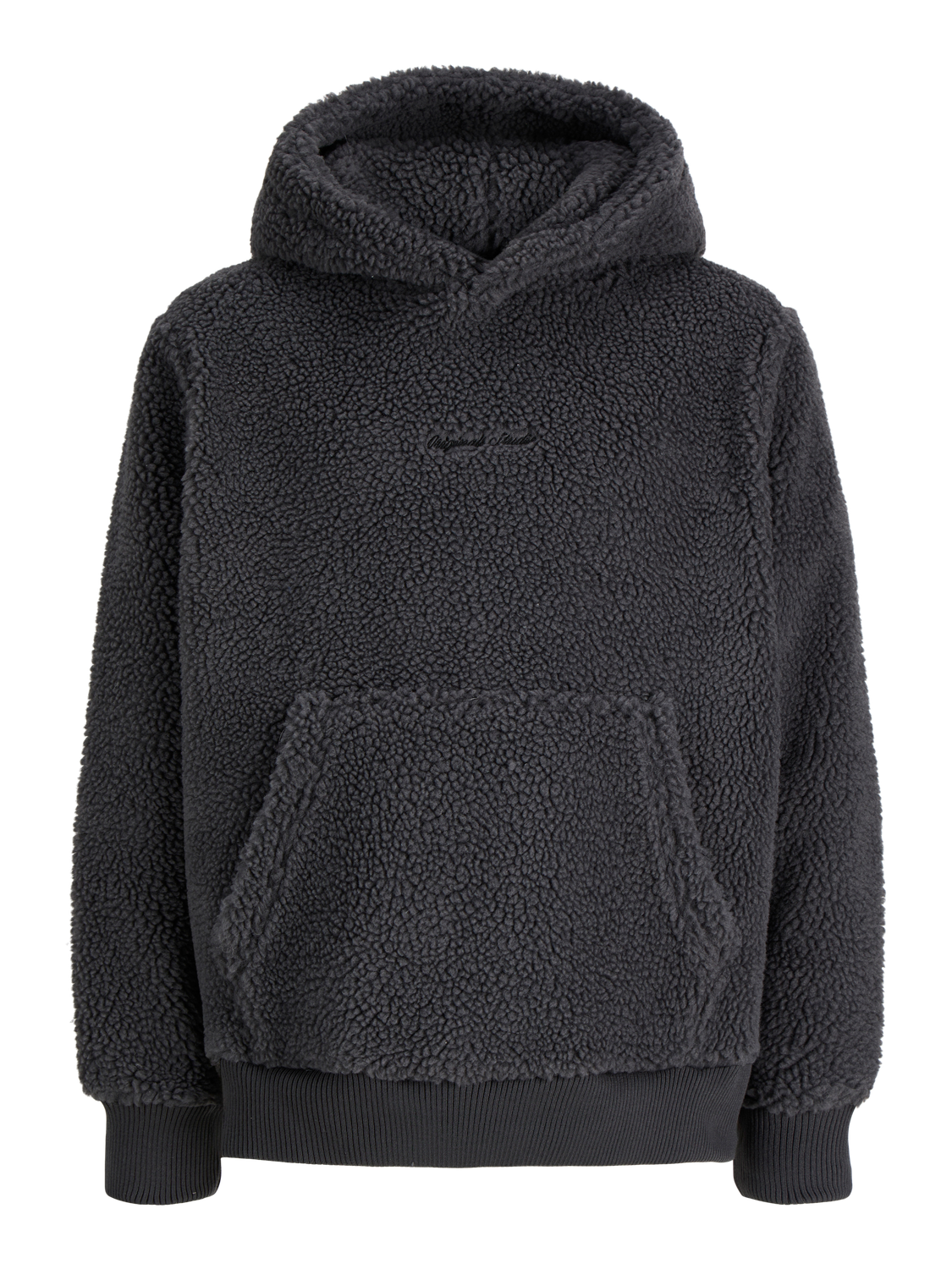 Sweat-shirt à capuche teddy brodé garçon Jack & Jones Junior - Norrebro