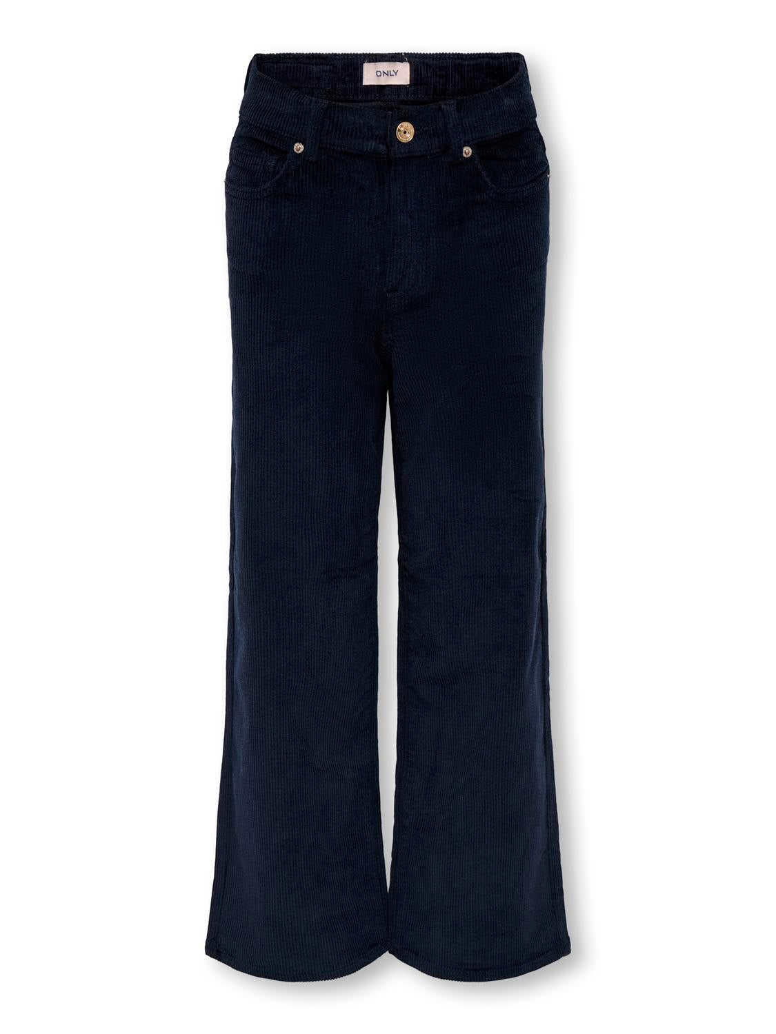 Pantalons-Kids only girl-KOGHOPE GLOBAL EX HW WIDE CORD PNT NOOS