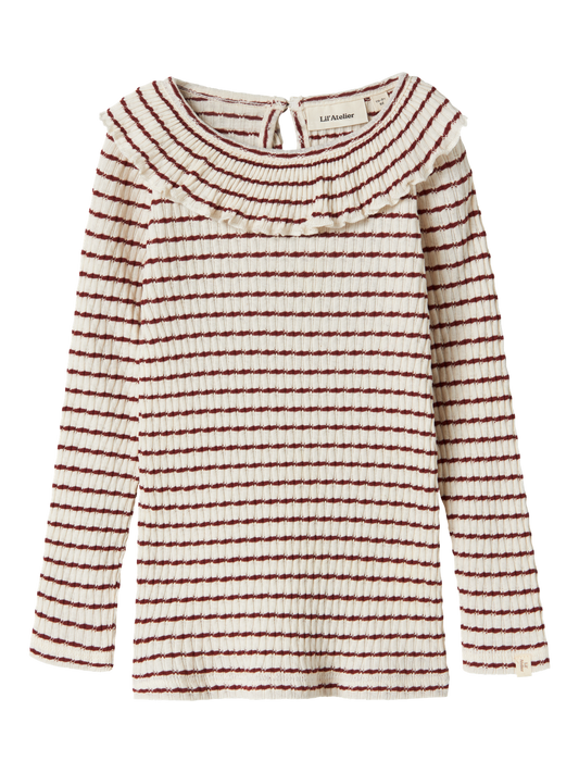 Tops Lil' atelier mini Nmfosophia ls slim top lil