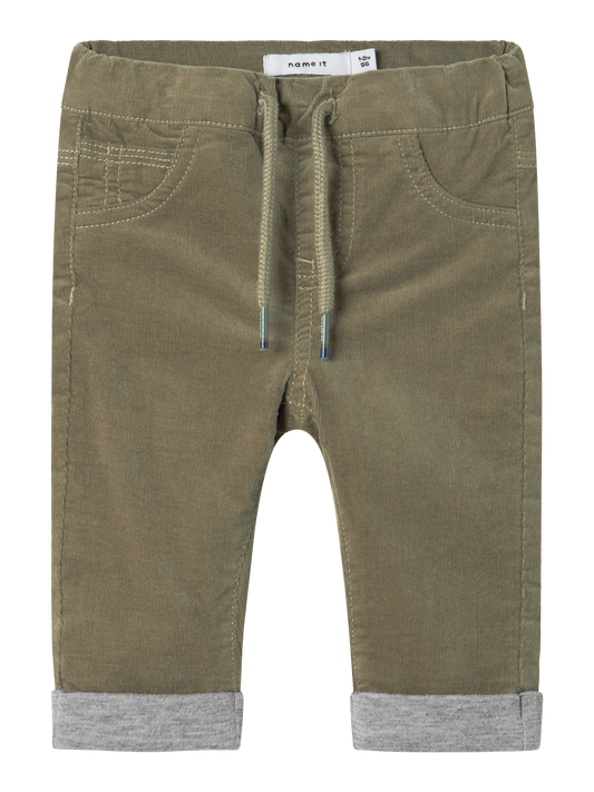 Pantalons Name it baby Nbmben regular cord wl pant 6720 yt n