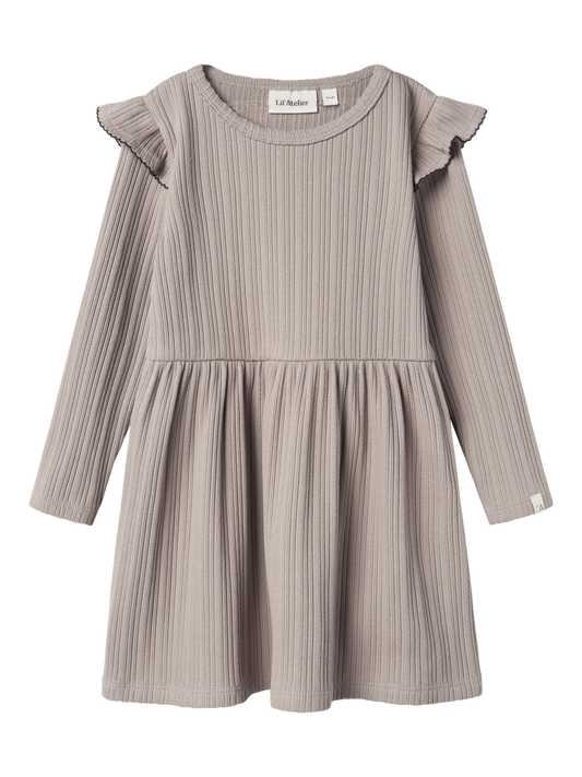 Robe midi Lil' atelier mini Nmfnara ls dress lil