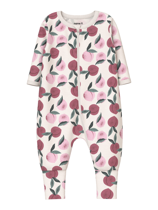 Pyjamas-Name it baby-Nbfnightsuit zip ff peaches noos