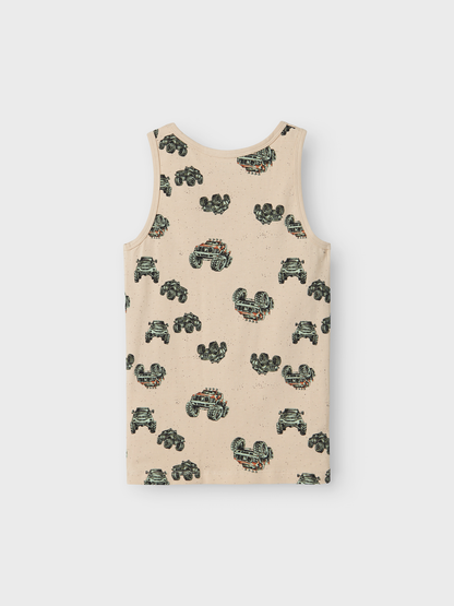 Sous-vêtements Name it kids Nkmtank top 2p peyote monster truck noos