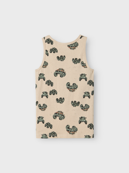 Sous-vêtements Name it kids Nkmtank top 2p peyote monster truck noos