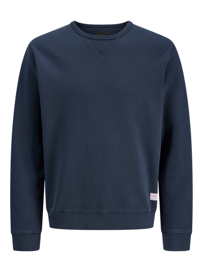 Sweat-shirt col rond garçon Jack & Jones Junior - Bluecaleb