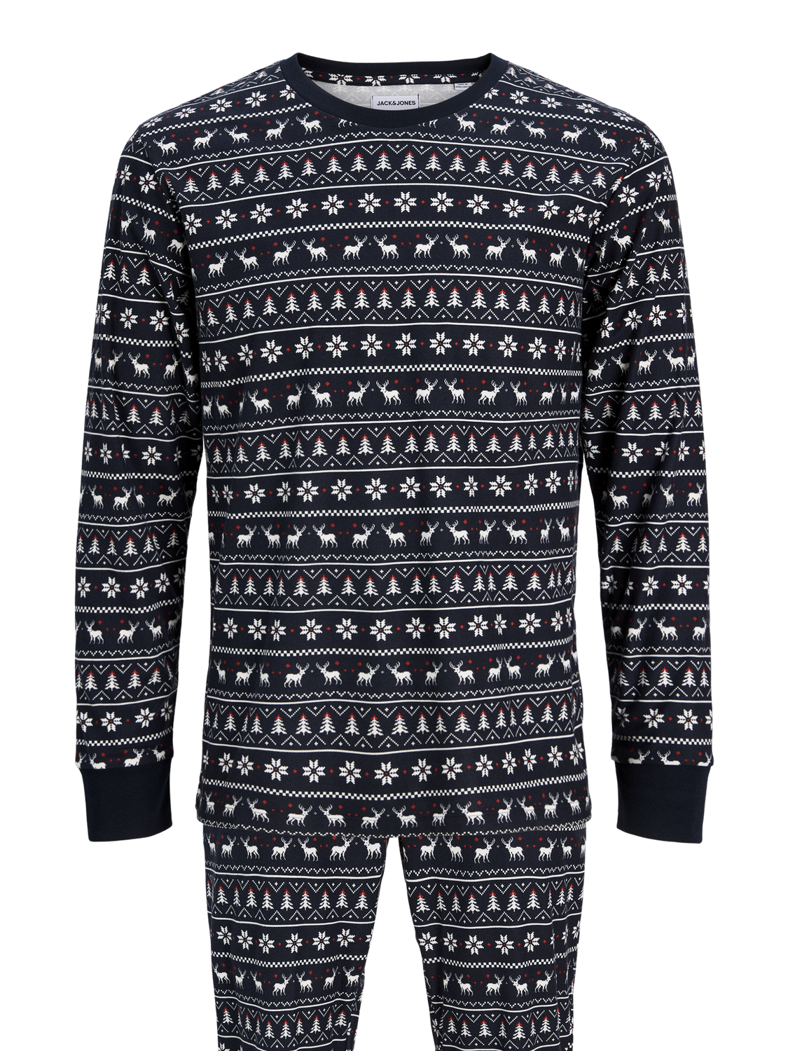 Ensemble pyjama de Noël garçon Jack & Jones Junior - Tristan