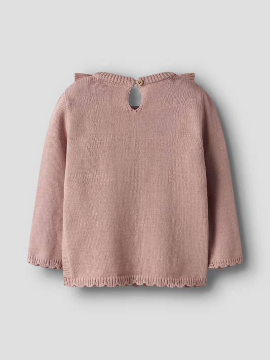 Haut en tricot Lil' atelier mini Nmflaguna ls knit lil noos