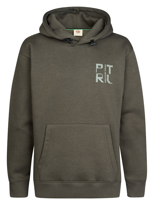 Sweat-shirt à capuche imprimé garçon Petrol Industries - Beluga