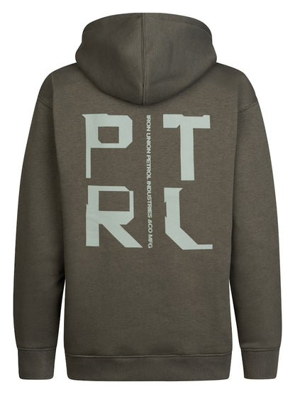 Sweat-shirt à capuche imprimé garçon Petrol Industries - Beluga