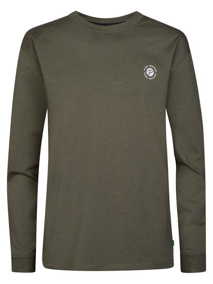 T-shirt manches longues imprimé all-over garçon Petrol Industries - Beluga