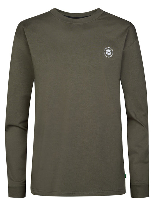 T-shirt manches longues imprimé all-over garçon Petrol Industries - Beluga
