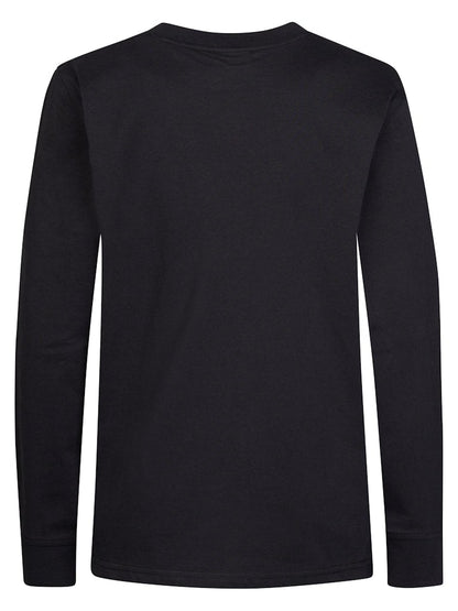 T-shirt manches longues col rond garçon Petrol Industries - Deep Black