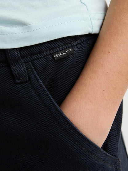 Pantalon garçon Petrol Industries - 5 Bleu marine