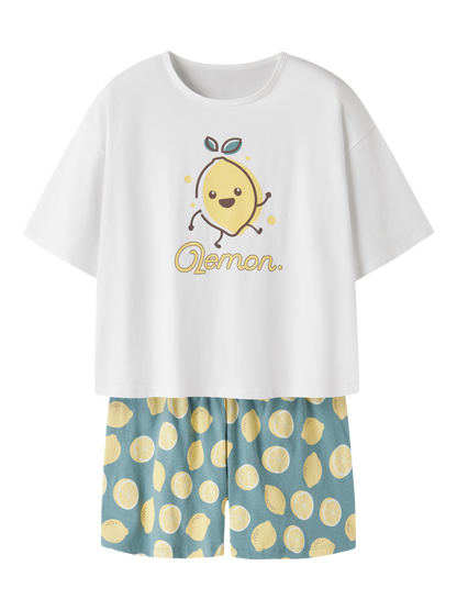 Pyjama fille Name It - Ensembles Bleu minéral