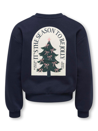 Sweat-shirt Noël fille Kids Only Girl - Elfie