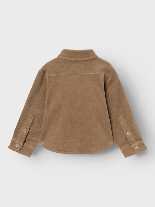 Chemises Lil' atelier mini Nmmobert ls cord shirt 6411-hg o lil