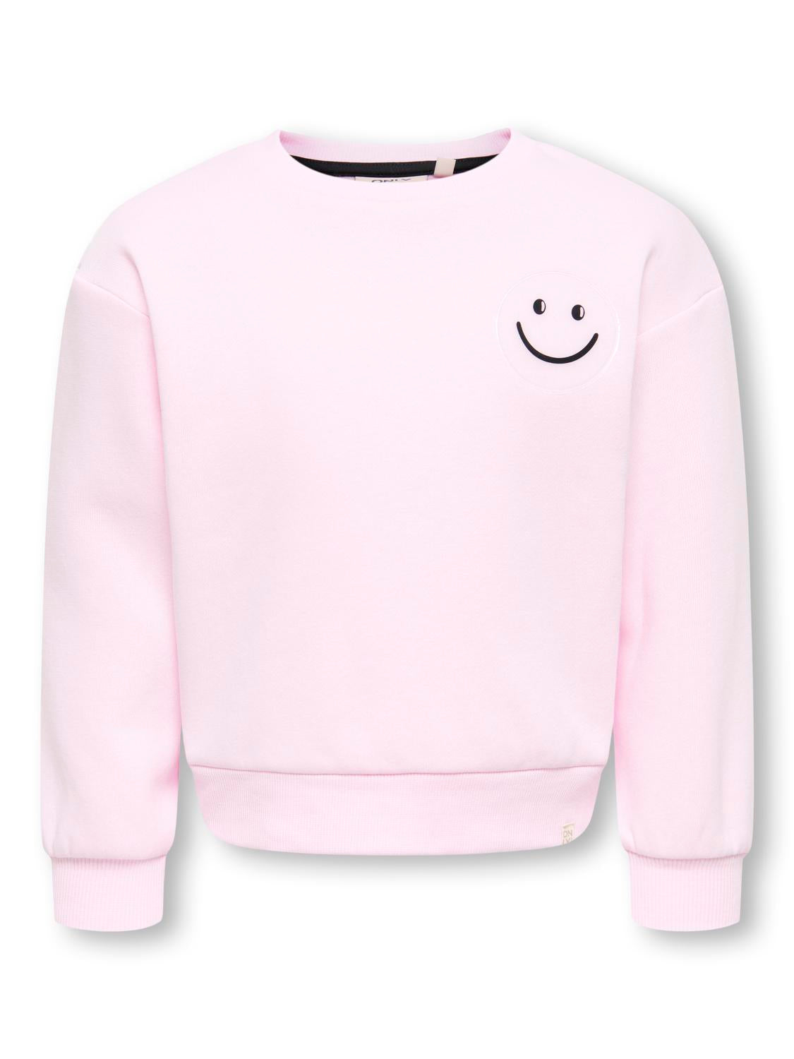 Sweat-shirt col rond boxy fille Kids Mini Girl - Sophia