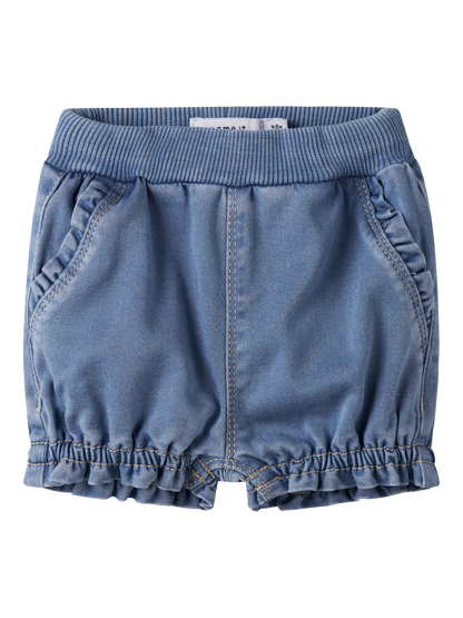 Short bébé fille Name It - Bella Bleu clair
