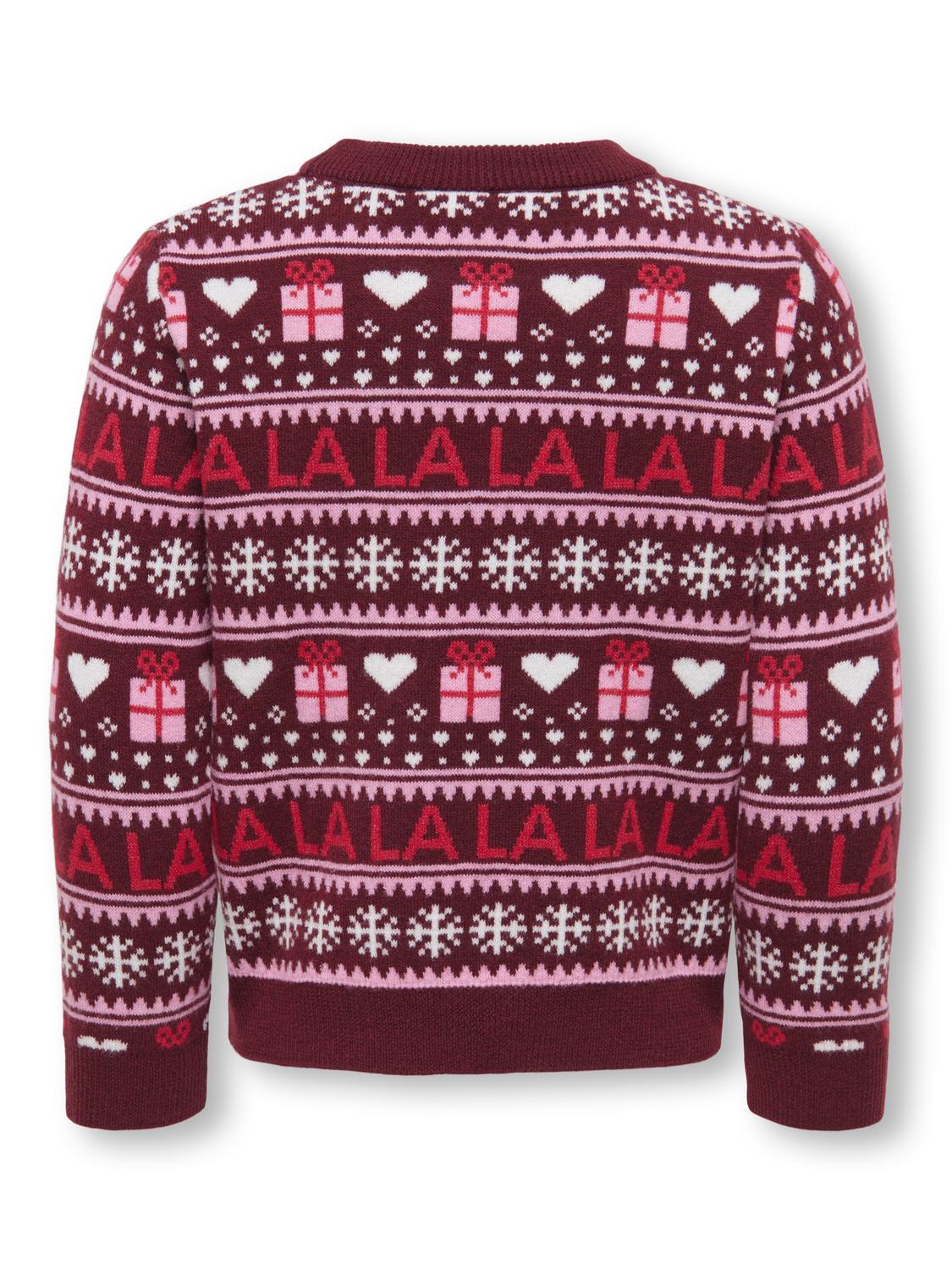 Pull-over col rond fille Kids Mini Girl - Xmas