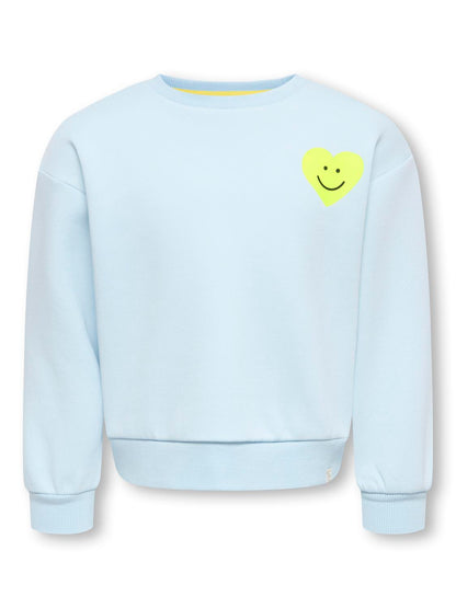 Sweat-shirt-Kids mini girl-Kmgsophia ls o-neck boxy reg swt