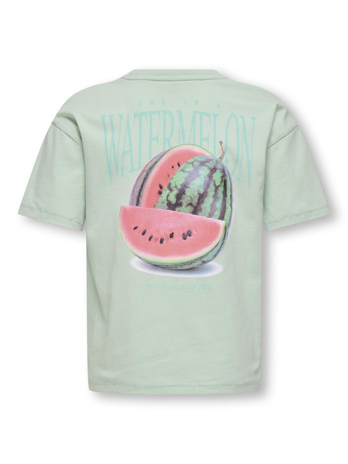 T-shirts Kids only girl Koghelen life s/s loose tee jrs noos