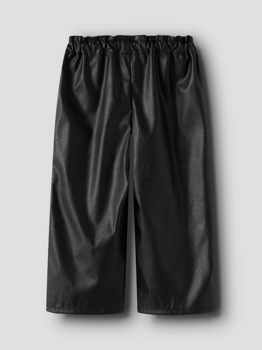Pantalons Name it mini Nmfrockana pu wide pant