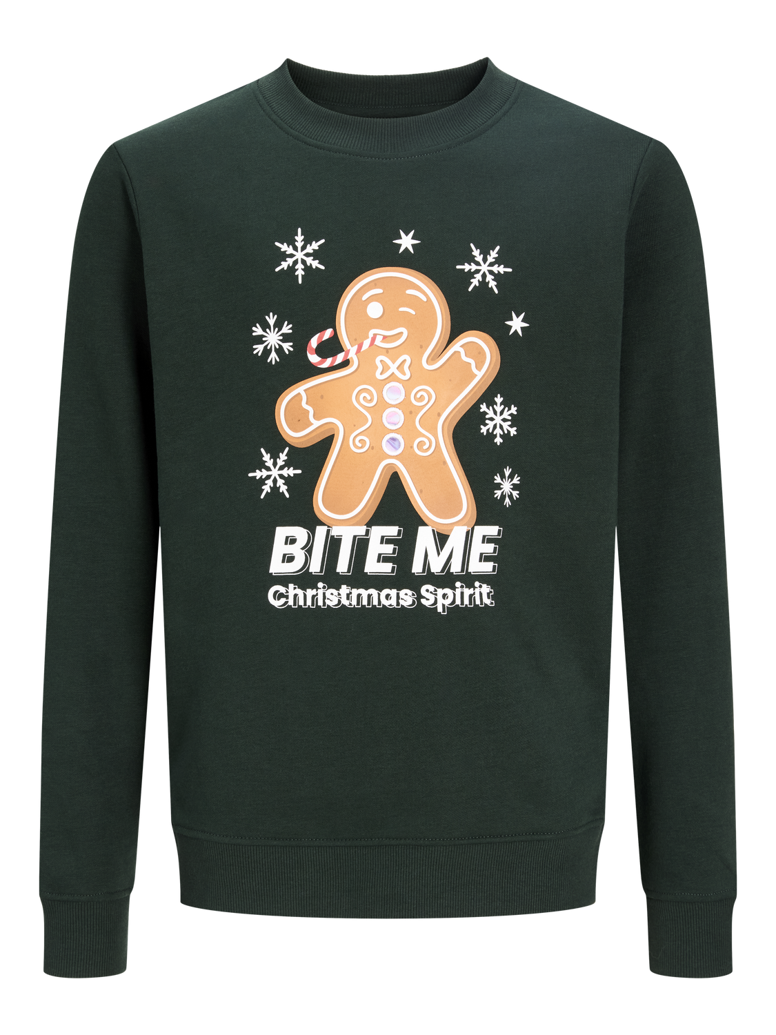 Sweat-shirt de Noël garçon Jack & Jones Junior - Xmas Fun