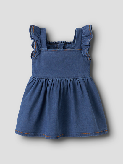 Robe courte Name it baby Nbfmorgan dnm frill dress 1272-yb k