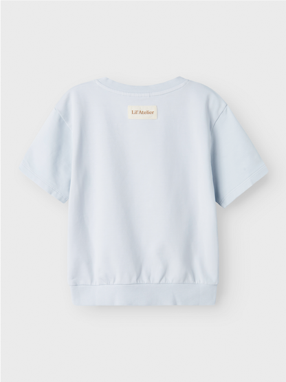 Sweat-shirt Lil' atelier mini Nmmomads ss loose sweat lil