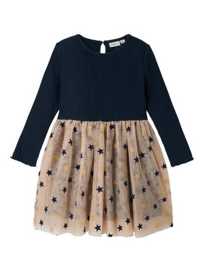 Robe courte Name it mini Nmfraven ls dress