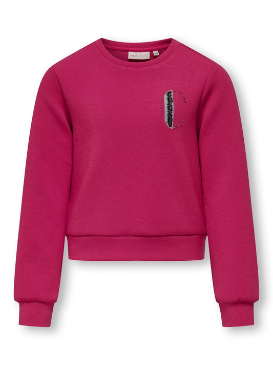 Sweat-shirt Kids only girl Kogmayra l/s shine o-neck swt