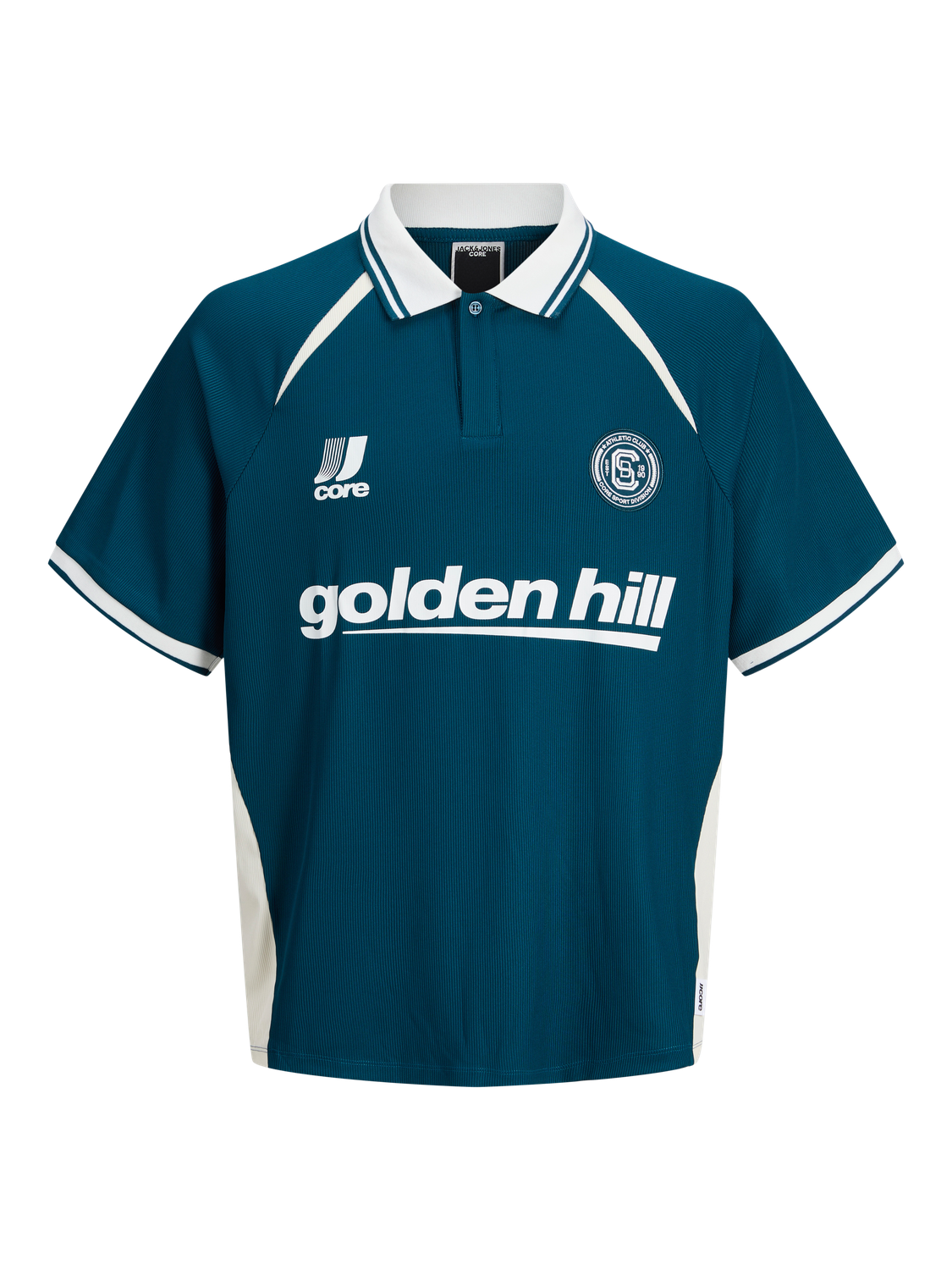 Polo Jack&jones junior Jcoclub ribbed football polo ss jnr