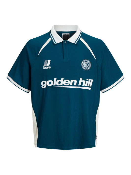 Polo Jack&jones junior Jcoclub ribbed football polo ss jnr