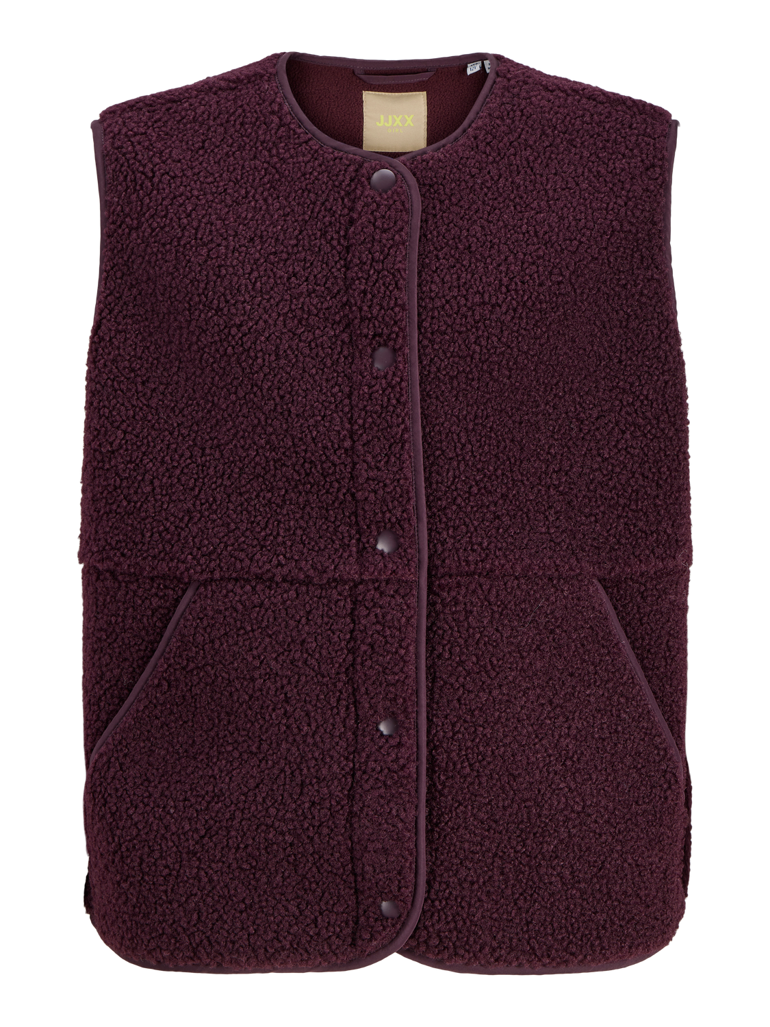 Gilets anti-froid-Jjxx girl-Jxvera teddy vest otw grl sn