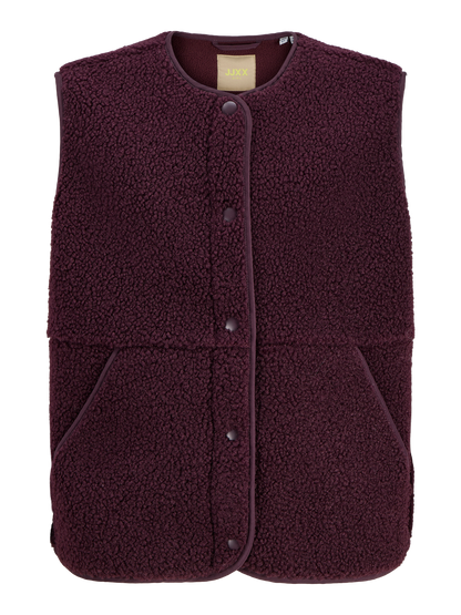 Gilets anti-froid-Jjxx girl-Jxvera teddy vest otw grl sn