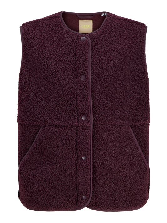Gilets anti-froid-Jjxx girl-Jxvera teddy vest otw grl sn