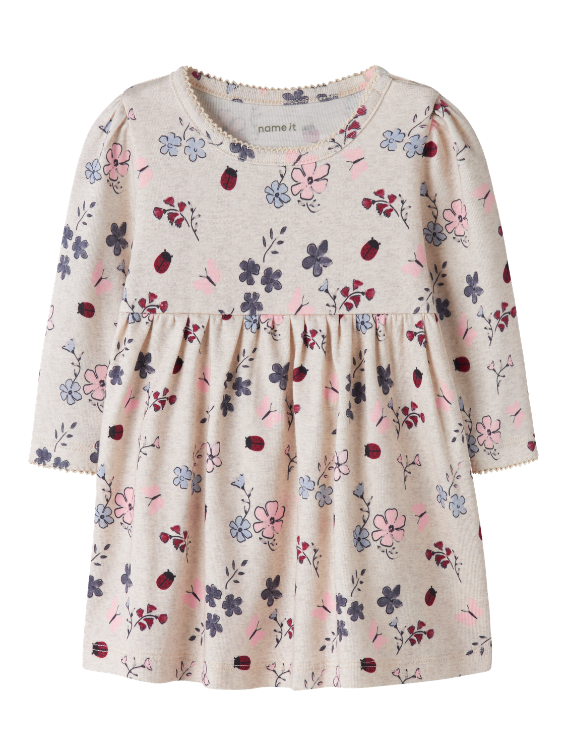 Robe midi-Name it baby-NBFKAMELIA LS DRESS